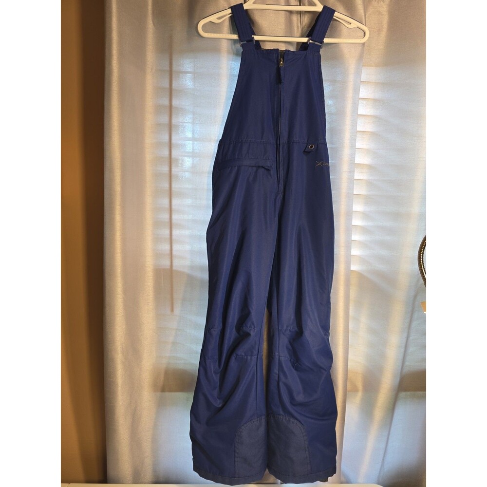 Artix Kids Size Medium Insulated Bib Overalls Royal Blue Snow Pants Youth